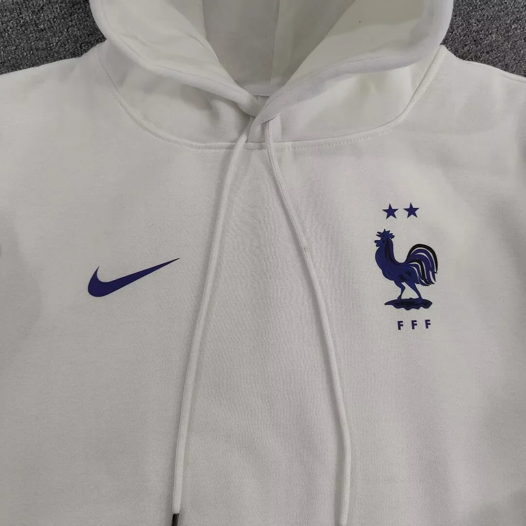 2024/25 France white casual sweater