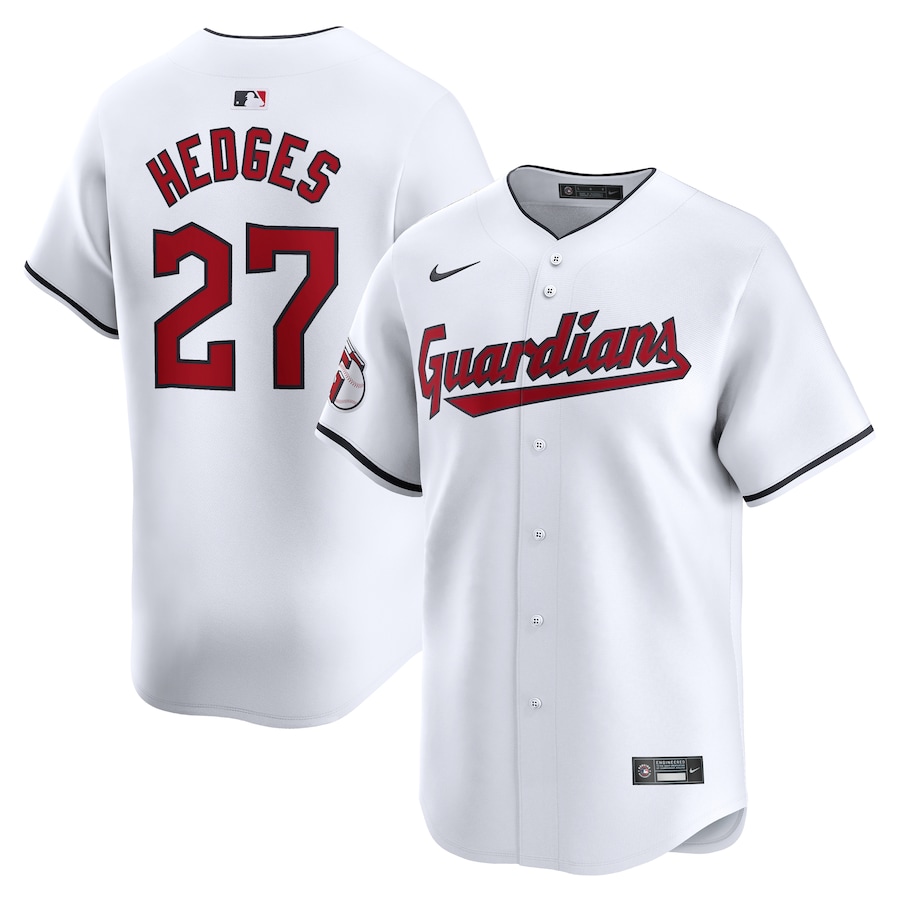 Austin Hedges Cleveland Guardians Home Limited Player Jersey White