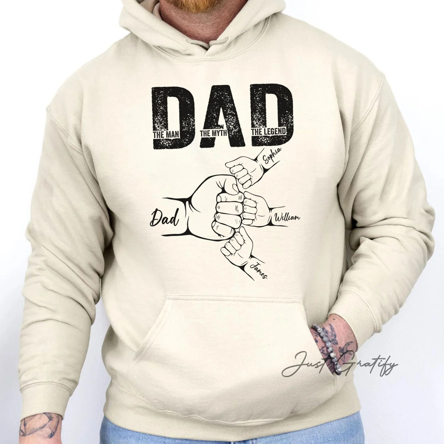 50% OFF🔥Custom Dad The Man The Myth The Legend Sweatshirt💕Hoodie