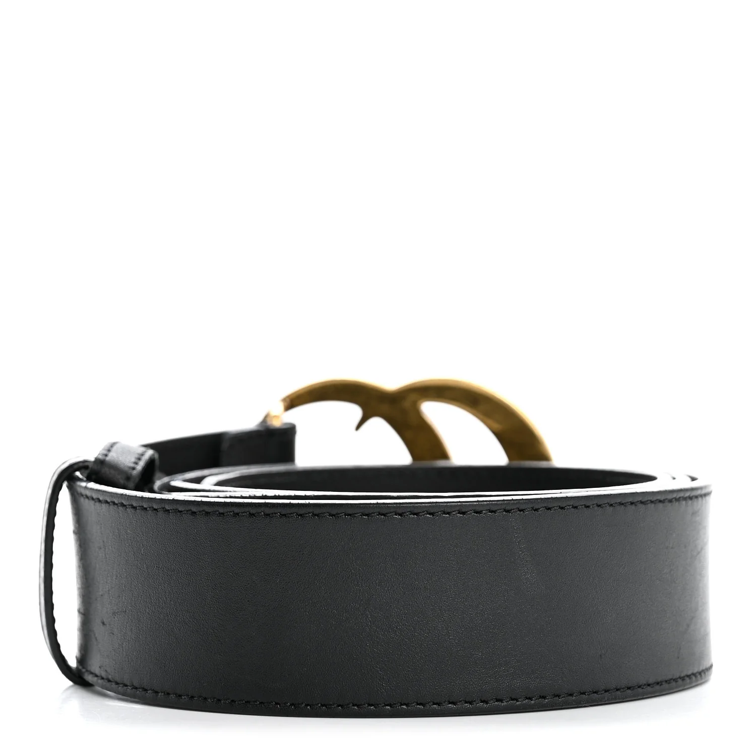 Calfskin Double G 40mm Belt 95 38 Black