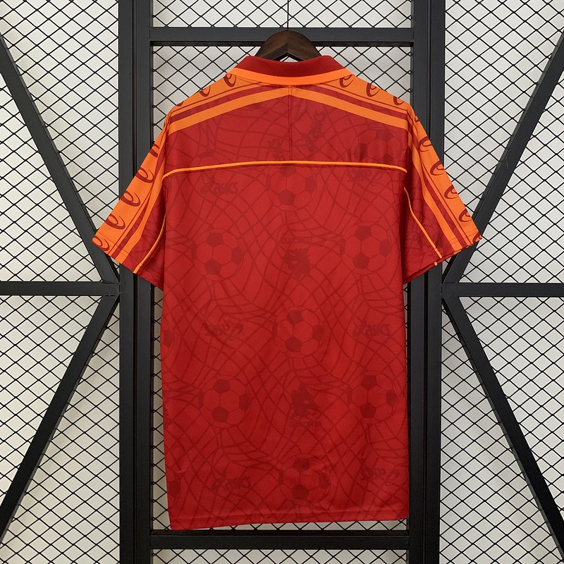 Retro 1995-96 AS Roma Home Football jersey retro