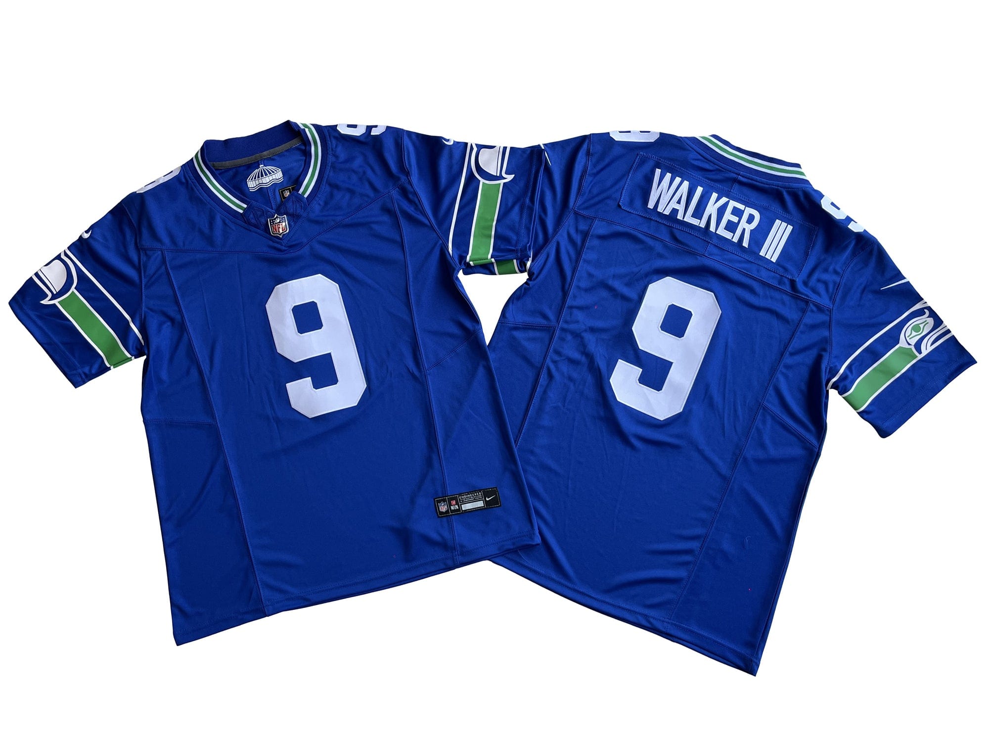 Seattle Seahawks 9# Kenneth Walker Nike Vapor F.U.S.E. Limited Jersey