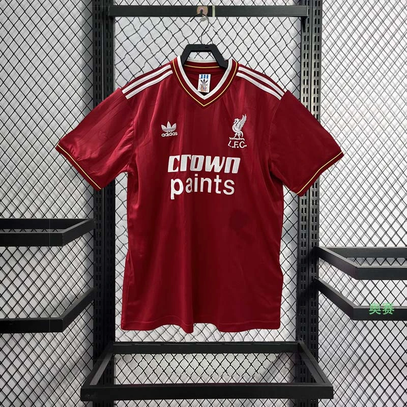 Retro 1986-87 Liverpool Home Football jersey retro