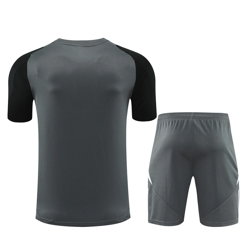 2024-25 Manchester United Dark Gray Short Sleeve Suit