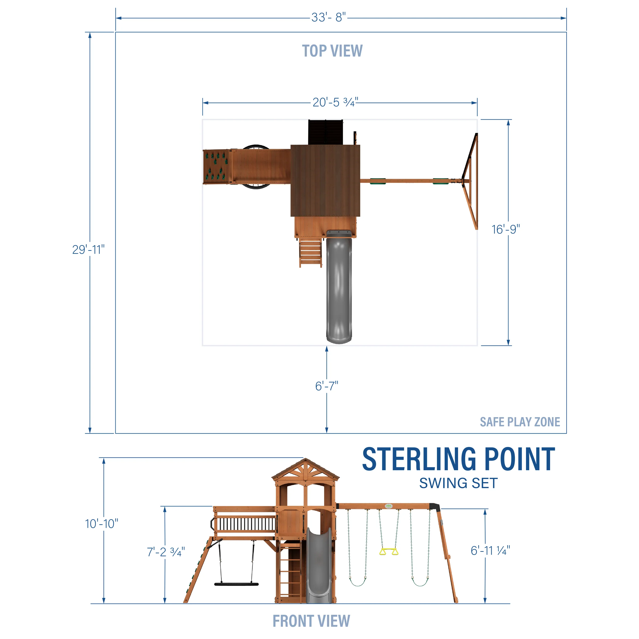 Sterling Point Swing Set