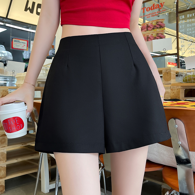 Flax simple all-match summer shorts