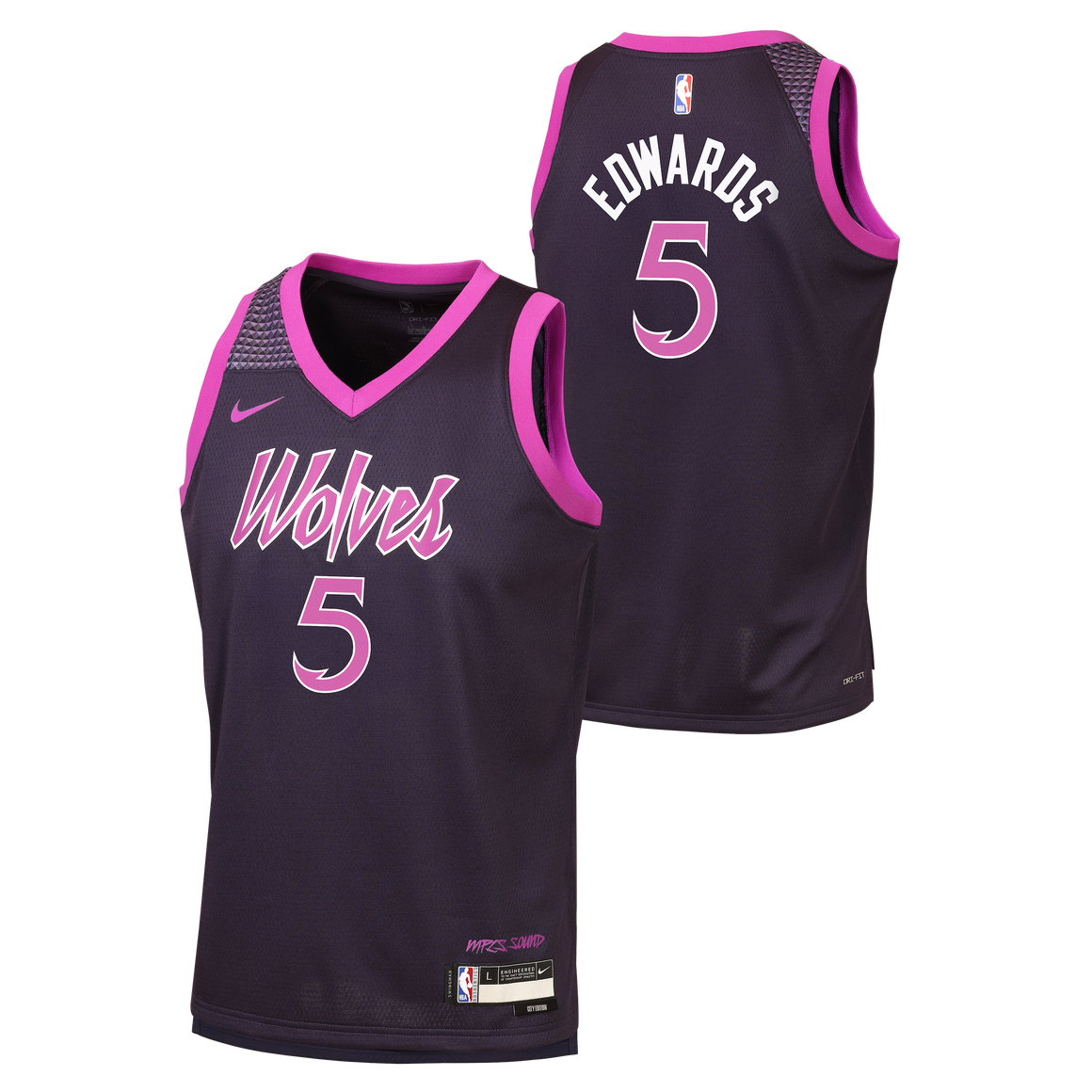 Anthony Edwards Minnesota Timberwolves 2026 City Edition Youth NBA Swingman Jersey