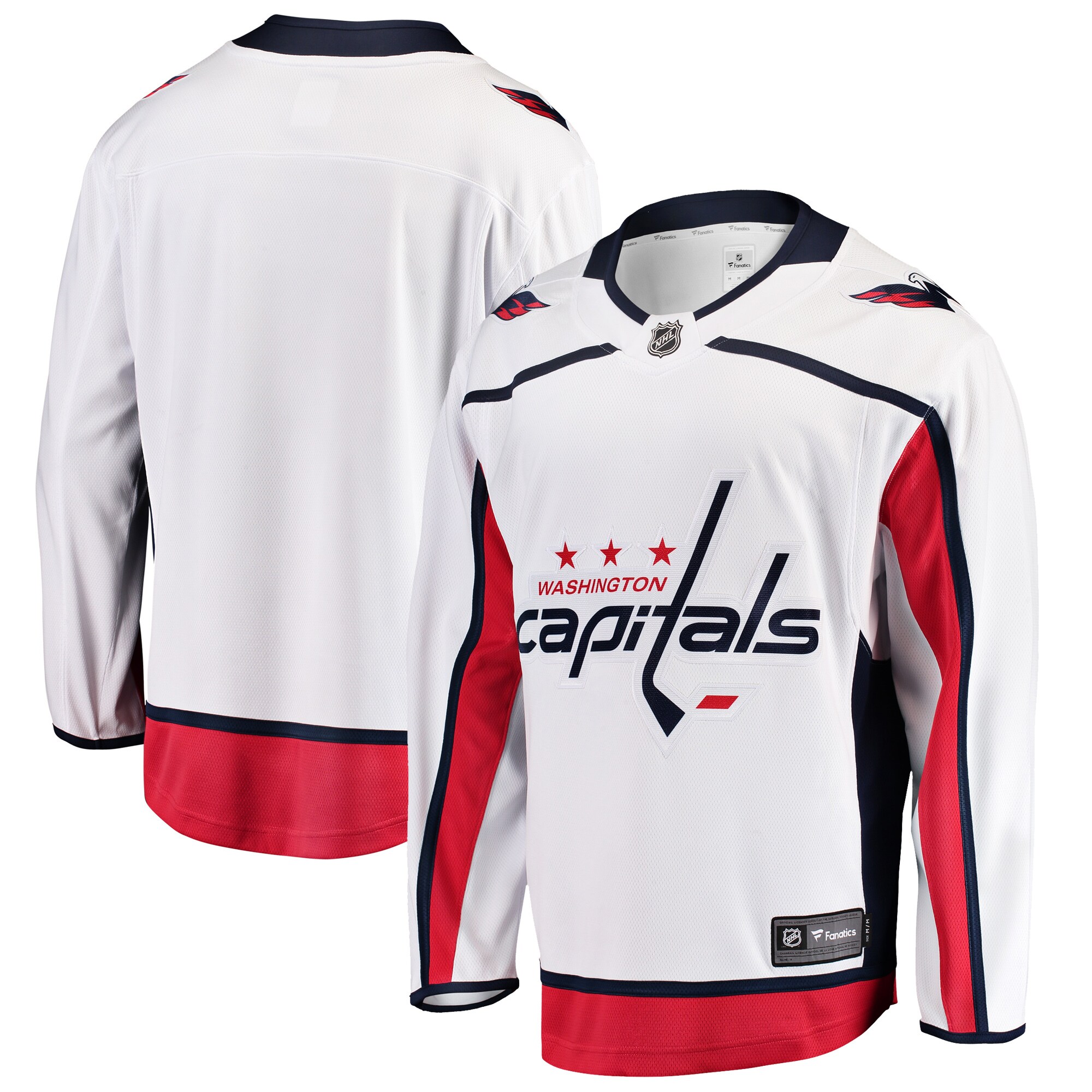 Washington Capitals Fanatics Breakaway Away Jersey – White