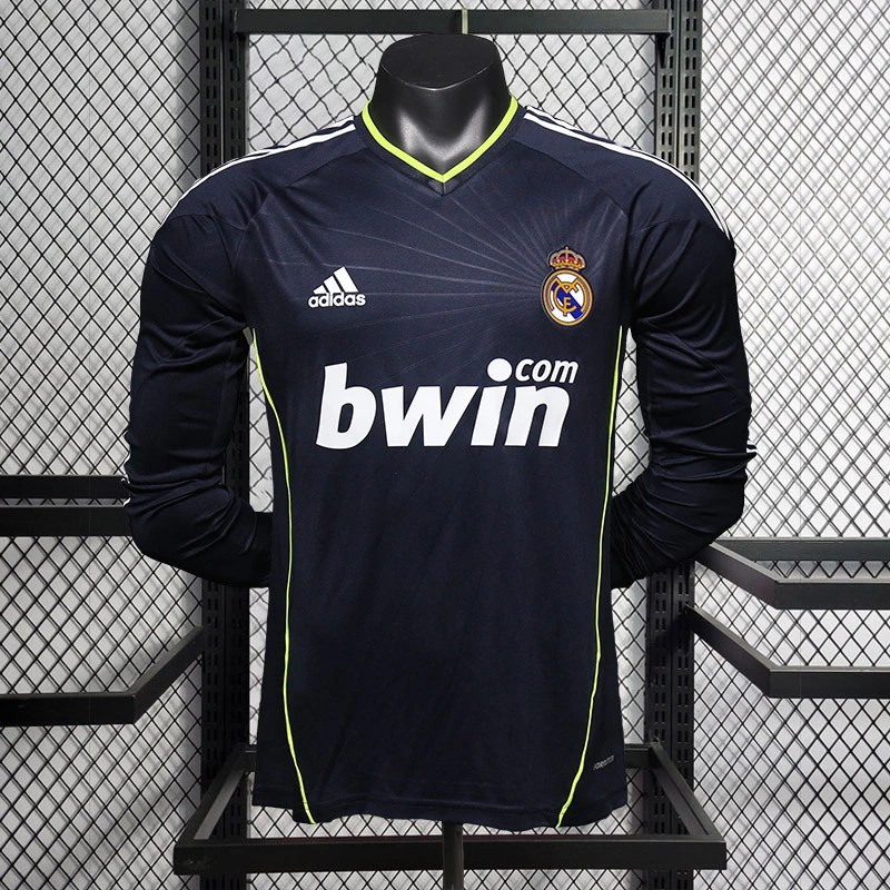 Retro Player 2010-11 Real Madrid Away Long Sleeve RONALDO Football jersey retro