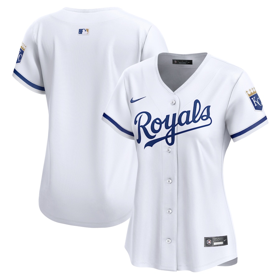 Kansas City Royals Women's Home Limited Jersey White