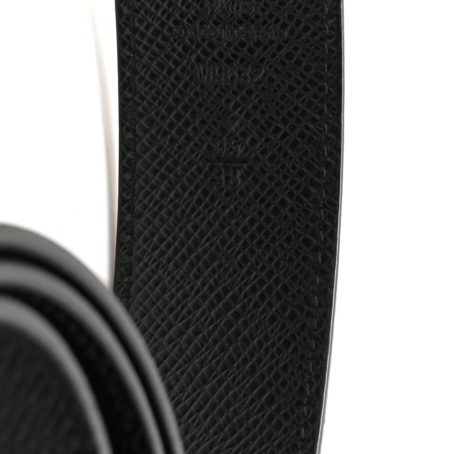 Damier Graphite 35mm LV Inventeur Reversible Belt 95 38