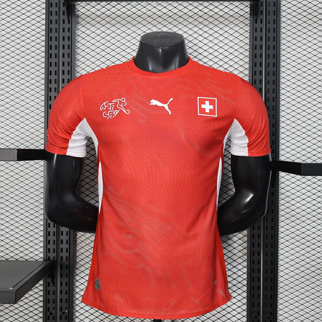 World Cup 2026 Switzerland Team Home Football Jersey Player Version