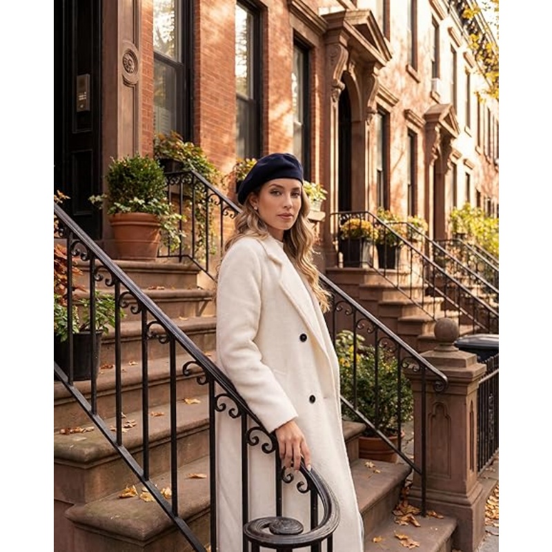 Cashmere Knitted Women Beret