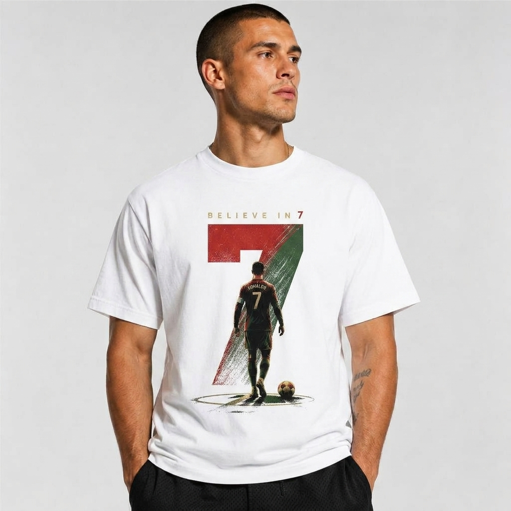 Cristiano Ronaldo Pure Cotton Unisex T-Shirt – Limited-Time Offer