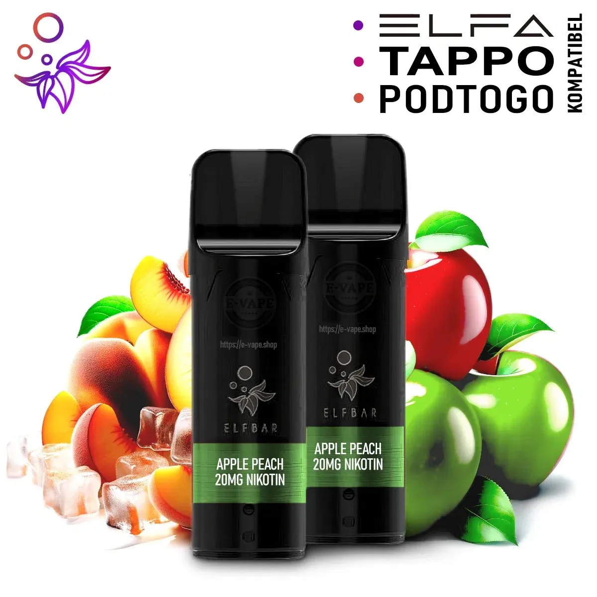 Elfbar Pods ELFA 20mg/ml Nikotin 2 Stk.