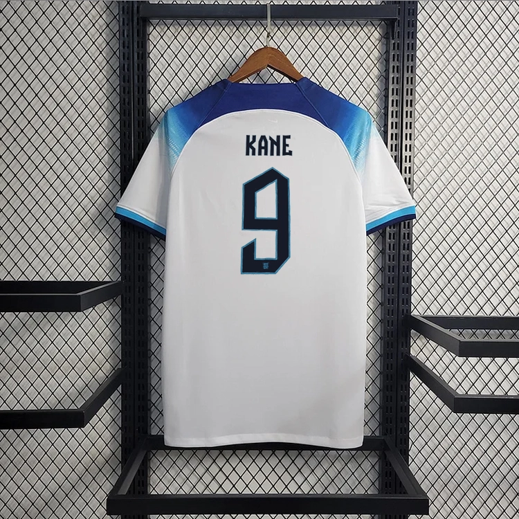 2022-23 England home Bellingham Kane Sancho Football jersey