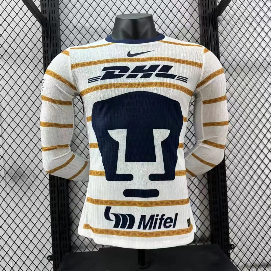 PLAYER 2024-25 Pumas U.N.A.M. Home Long sleeves Football jersey