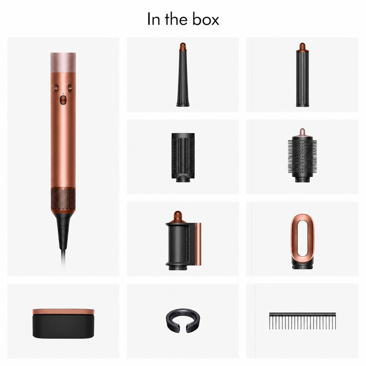 💥 Special offer💥Airwrap i.d.™ Multi-Styler, Allure Winner, Bluetooth Connected, No Heat Damage, 6-in-1 Versatility, Intelligent Hair Styler