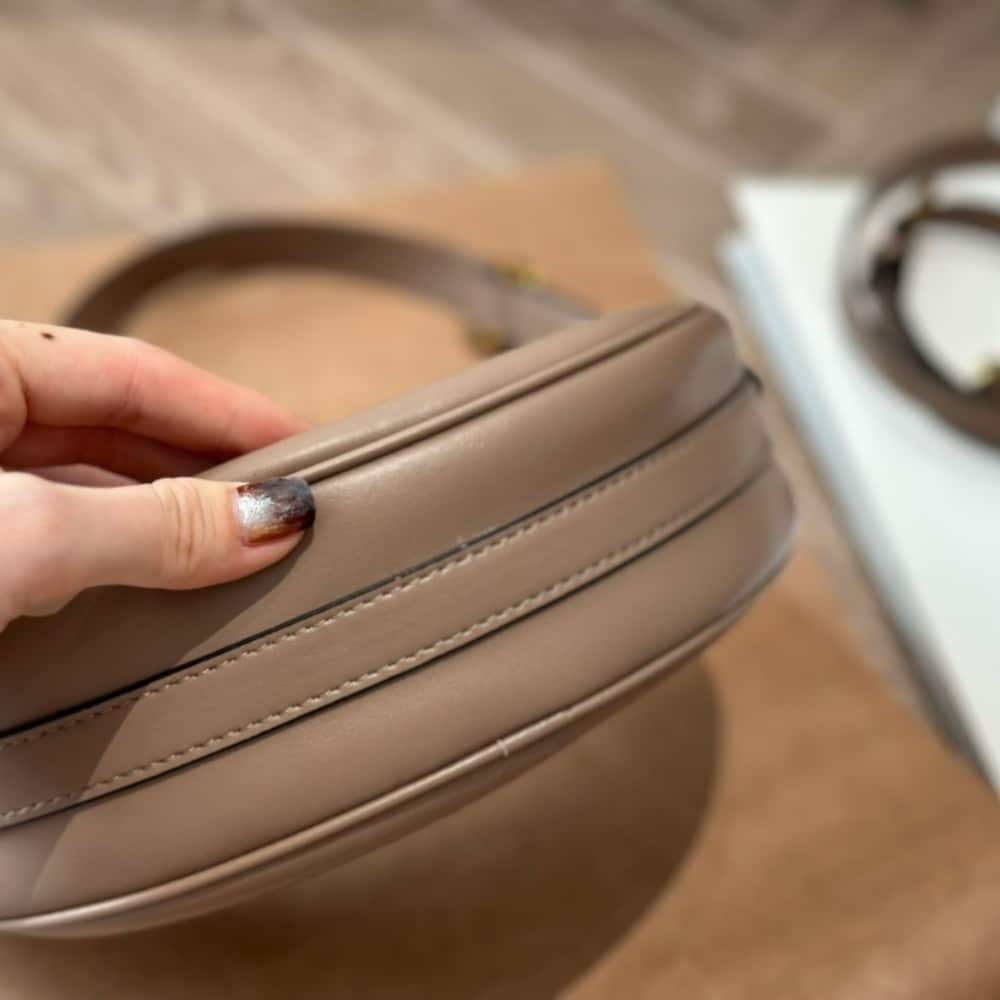 Prada Arqué Small Shoulder Bag Sand 23Cm