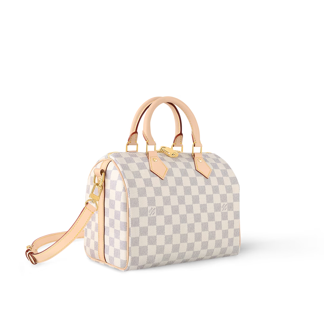 Louis Vuitton Speedy Bandouliere 25 Damier Azur Canvas 25cm N40608