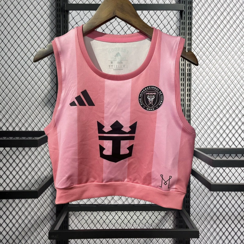 2025-26 Women's Inter Miami Football Yoga Vest Football jersey