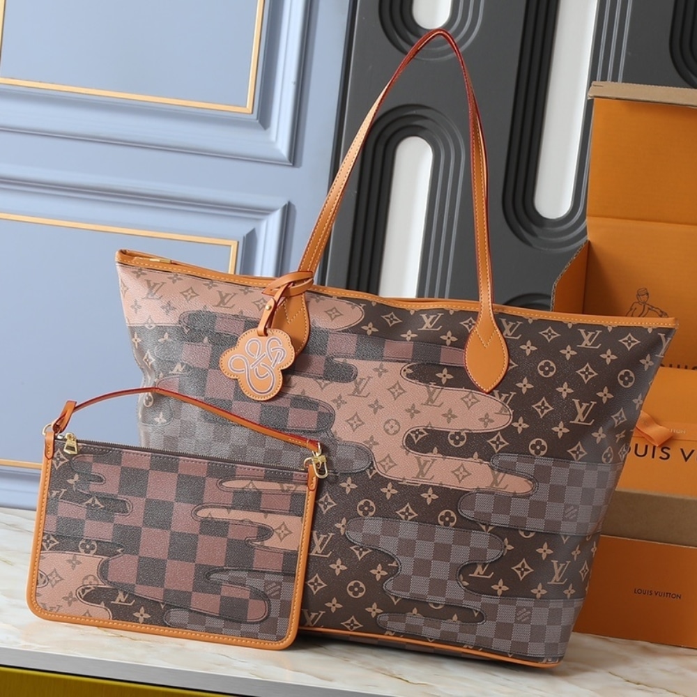 Louis Vuitton Nevereverfull Brown 60Cm M26174