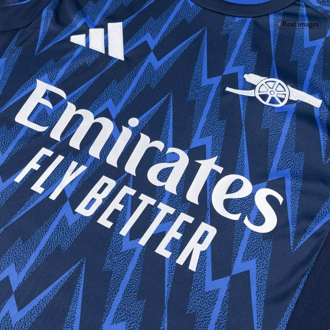 Arsenal Away Long Sleeve Soccer Jersey 2025/26