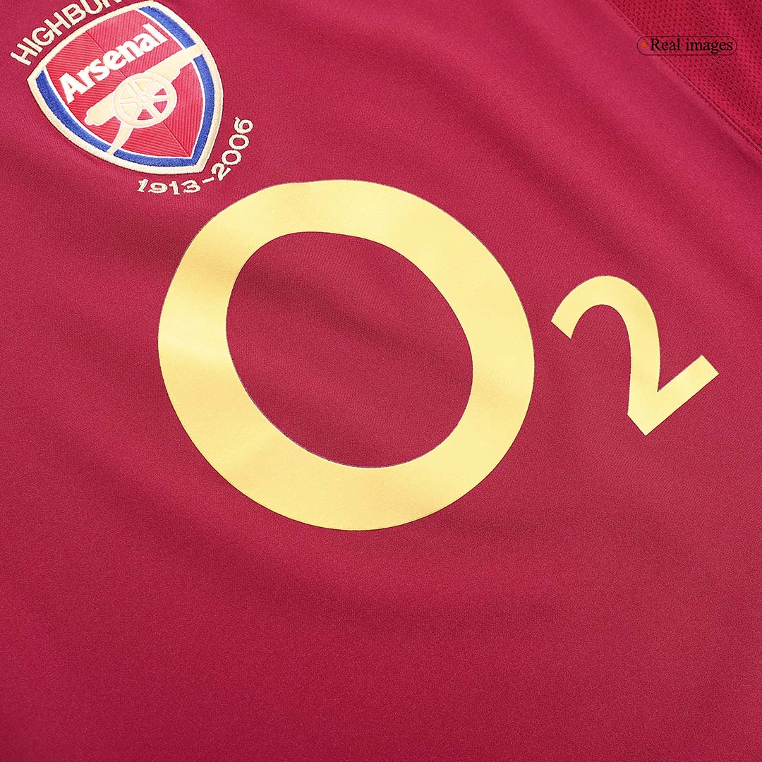HENRY #14 Arsenal 2005/06 Home Retro Soccer Jersey