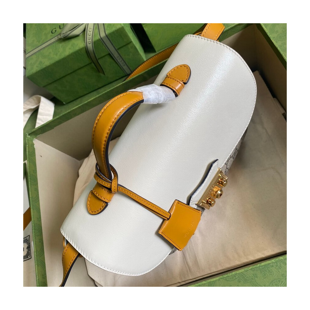 Gucci Padlock Small Shoulder Bag White