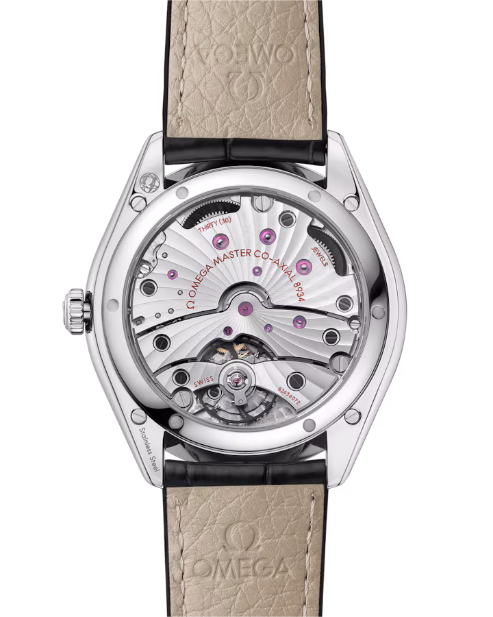 Omega De Ville Trésor 40mm Black Dial Stainless Steel Strap 435.13.40.22.01.001
