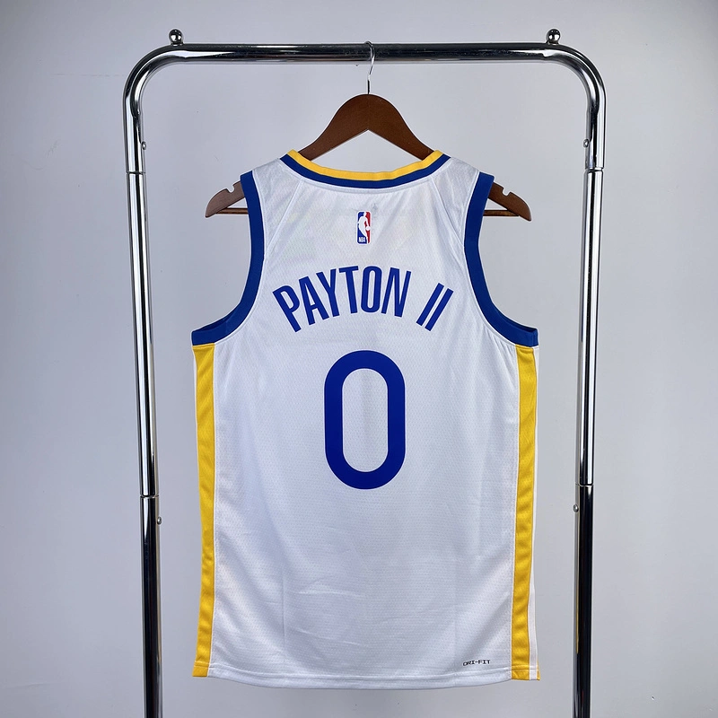 2023 NBA Golden State Warriors 0 PAYTON II Basketball Jersey