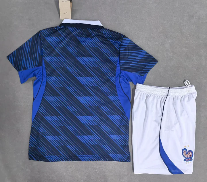 World Cup 2026 France Team Home Football Jersey Kids