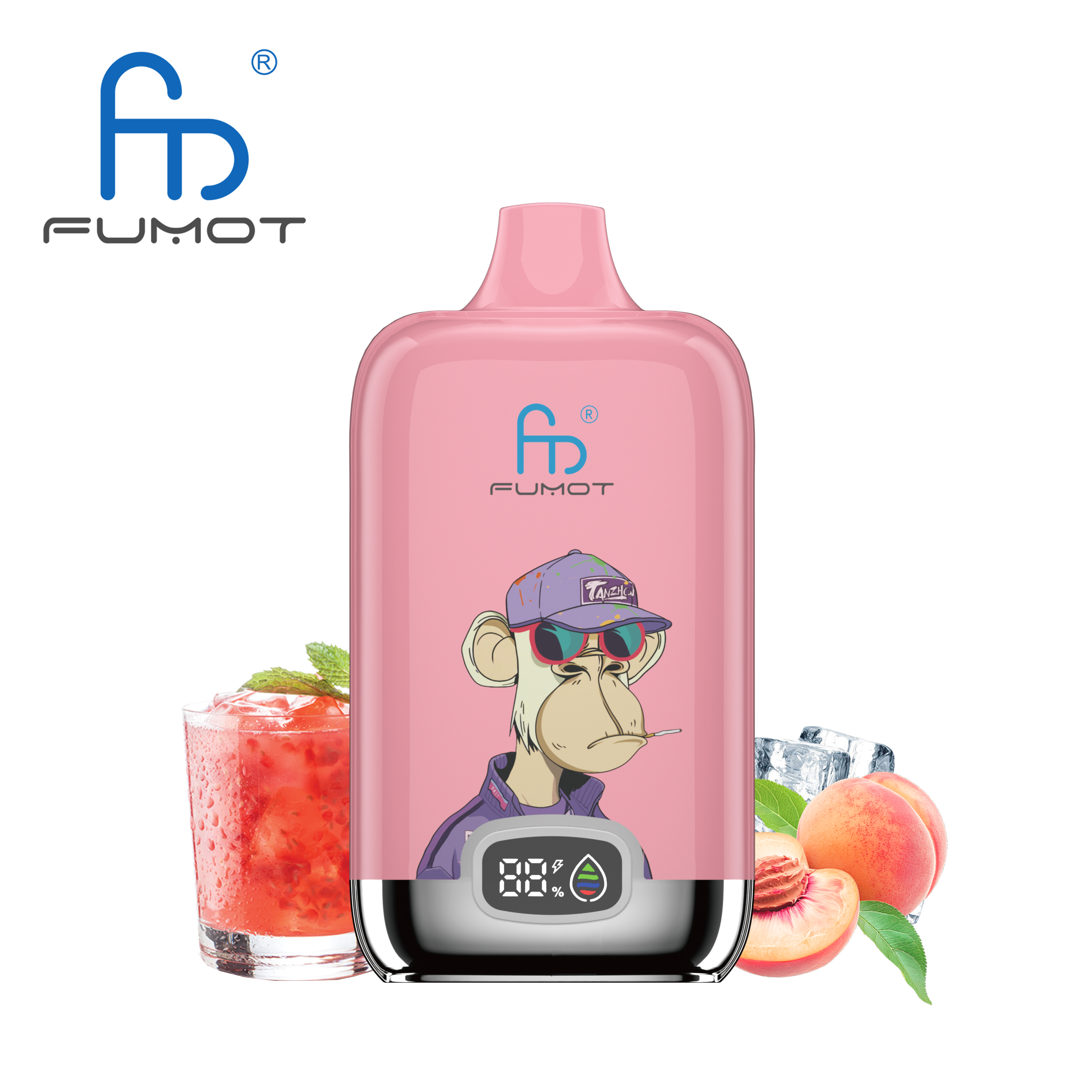 Fumot Digital Box 12000 Puffs Disposable Vape