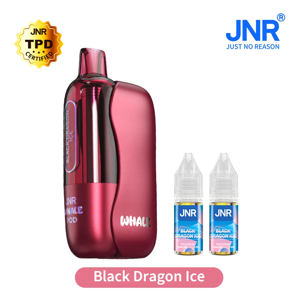 JNR Whale 38K Puffs - Kit Pod Pré-rempli et Rechargeable