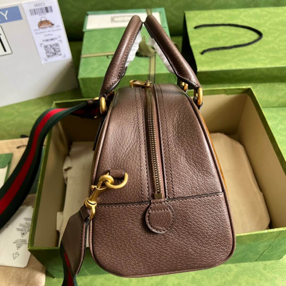 adidas x Gucci Mini Duffle Bag in GG Crystal Canvas