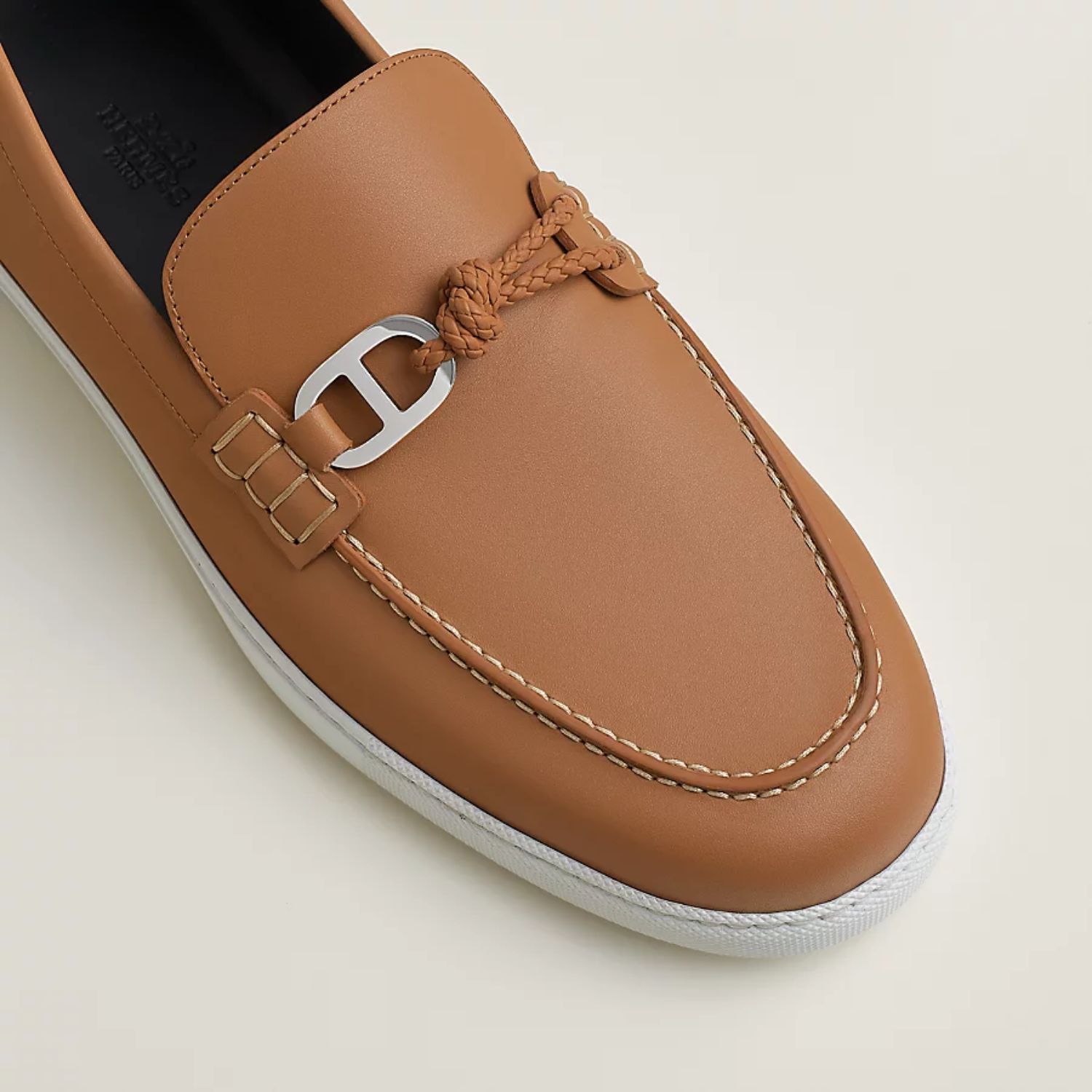 HERMES IGNACIO LOAFER NATURAL
