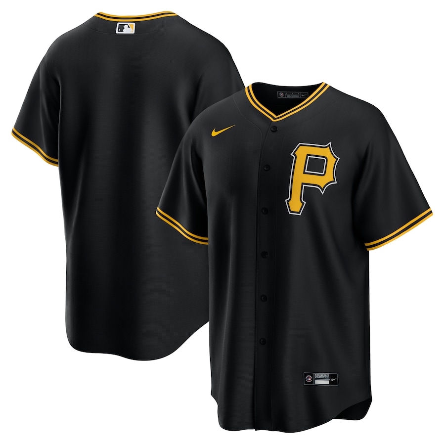 Pittsburgh Pirates Alternate Team Jersey Black