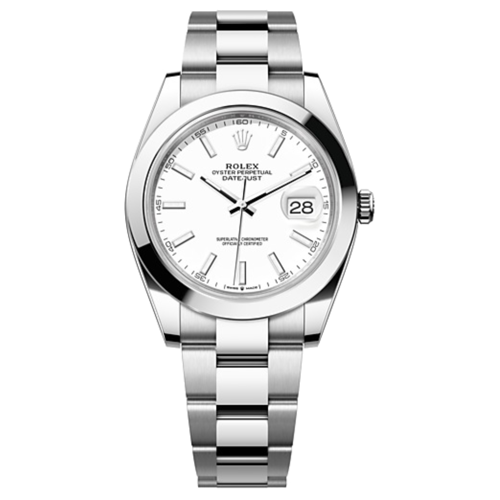 Rolex DATEJUST Oyster, 41 mm, Oystersteel M126300-0005