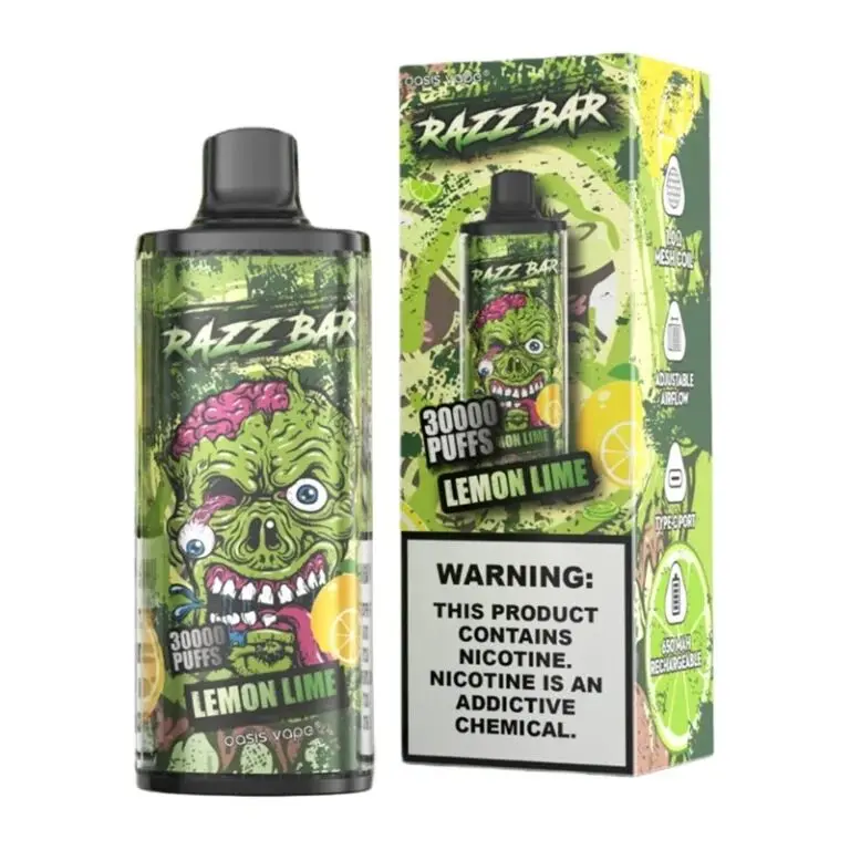 Razz Bar 30000 30K Puffs Disposable Vape | Long Lasting Rechargeable Vape with Adjustable Airflow