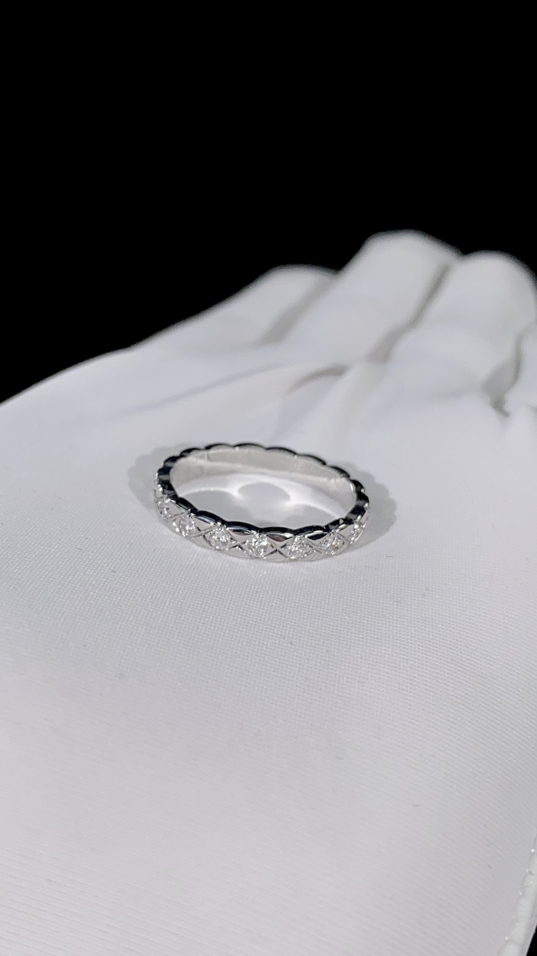 Chanel Quilted Ring