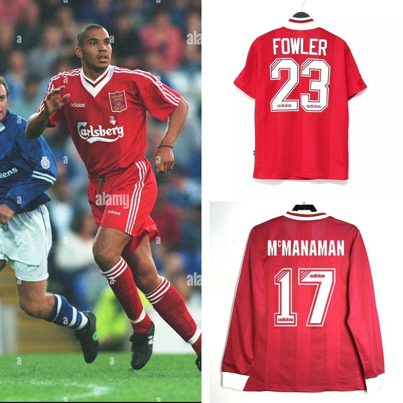 Retro 1995-96 Liverpool Home Football jersey retro