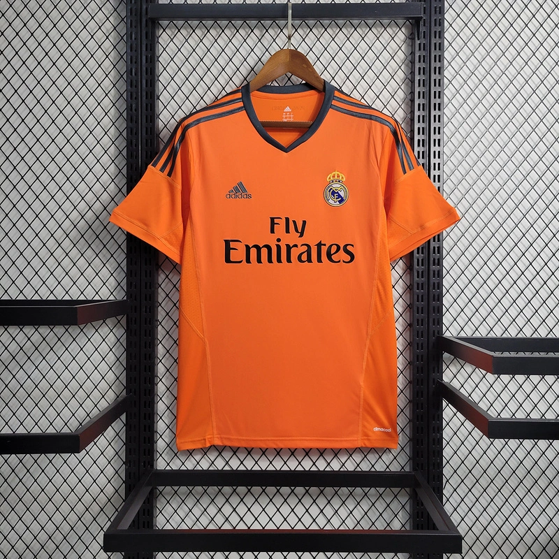 Retro 2013-14 Real Madrid 2 away RONALDO Benzema Bale Sergio Ramos Alonso Di Maria Modric  Football jersey retro