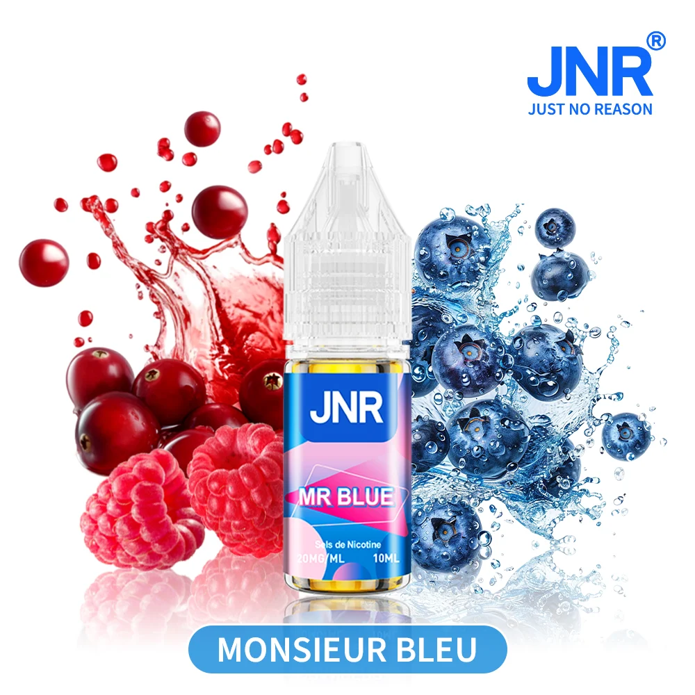 JNR E-liquide 10ml - Sels de Nicotine 20mg