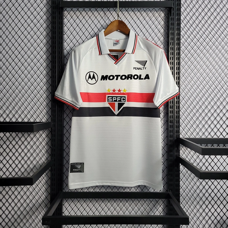 Retro 2000 season Sao Paulo home   Football jersey retro