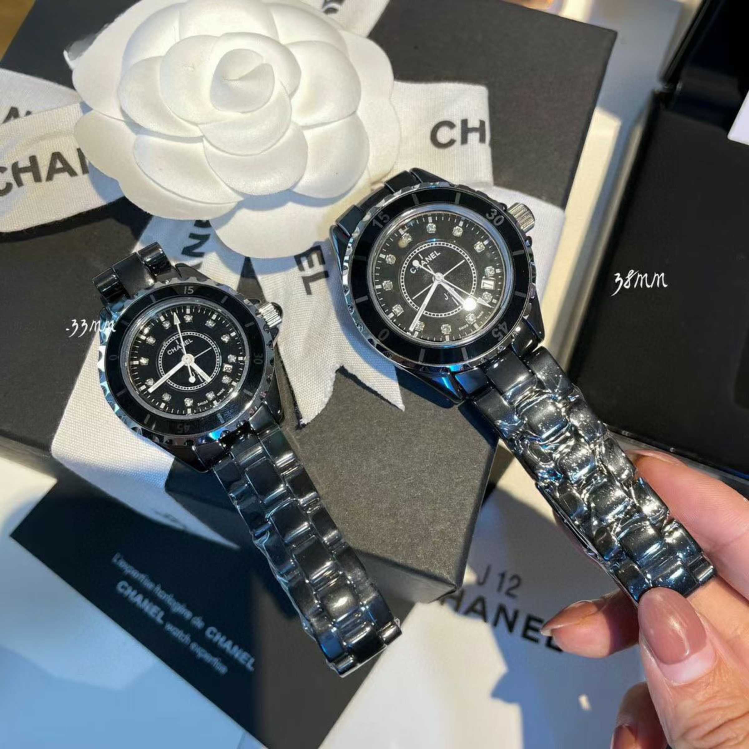 Chanel J12 Watch Calibre 12.6 – 38 mm Black Dial