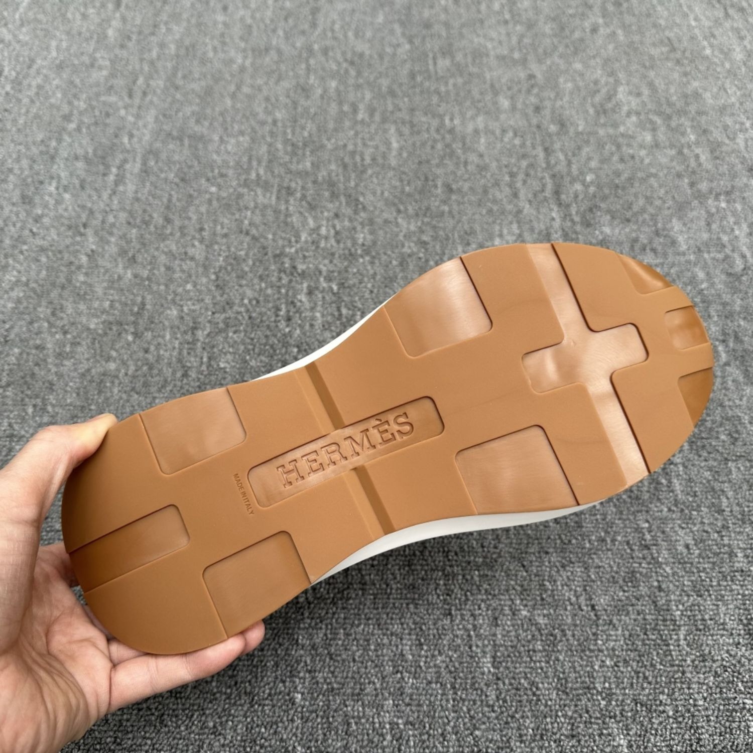 HERMES KATANA SNEAKER MARINE
