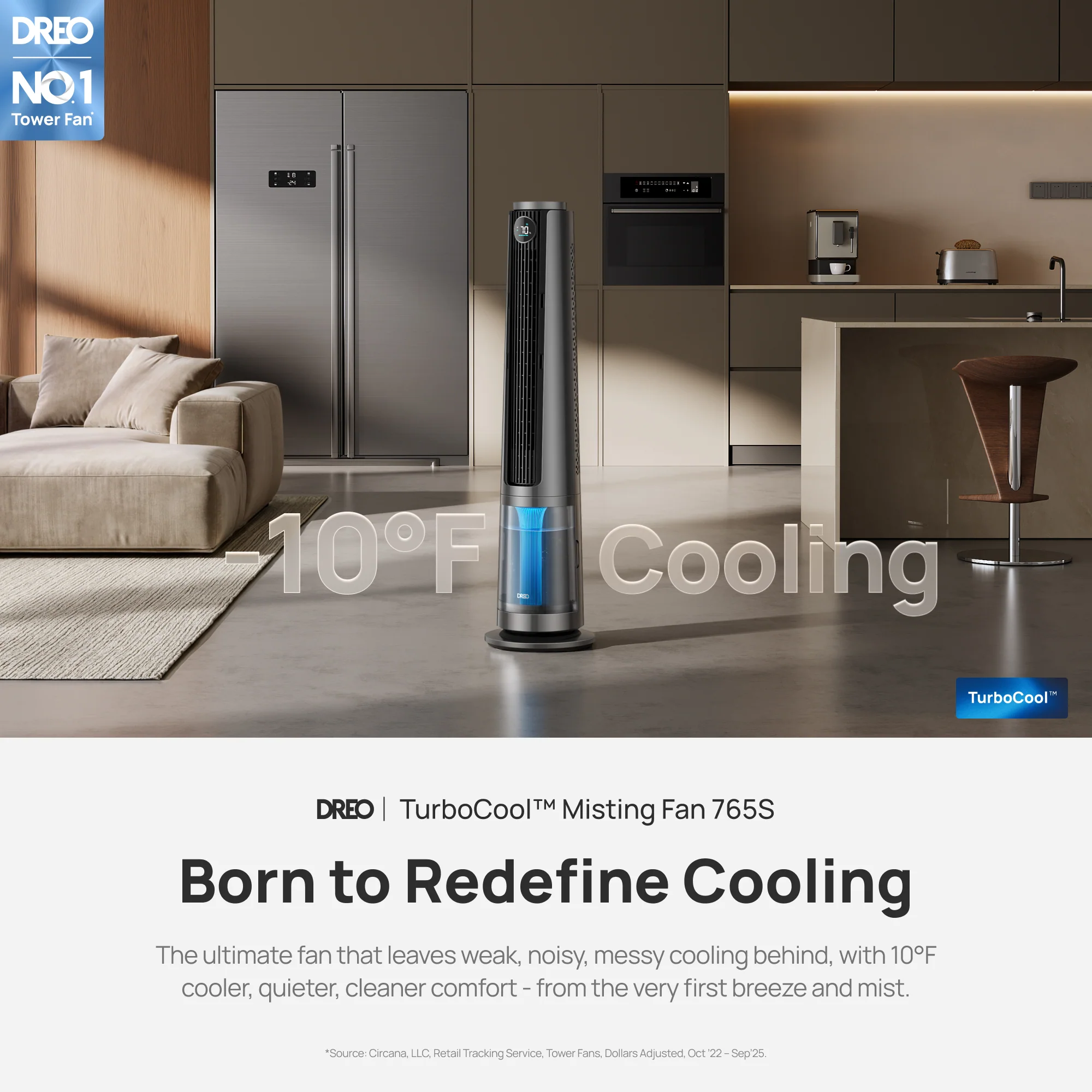 TurboCool™ Misting Fan 516S & TurboCool™ Misting Fan 765S