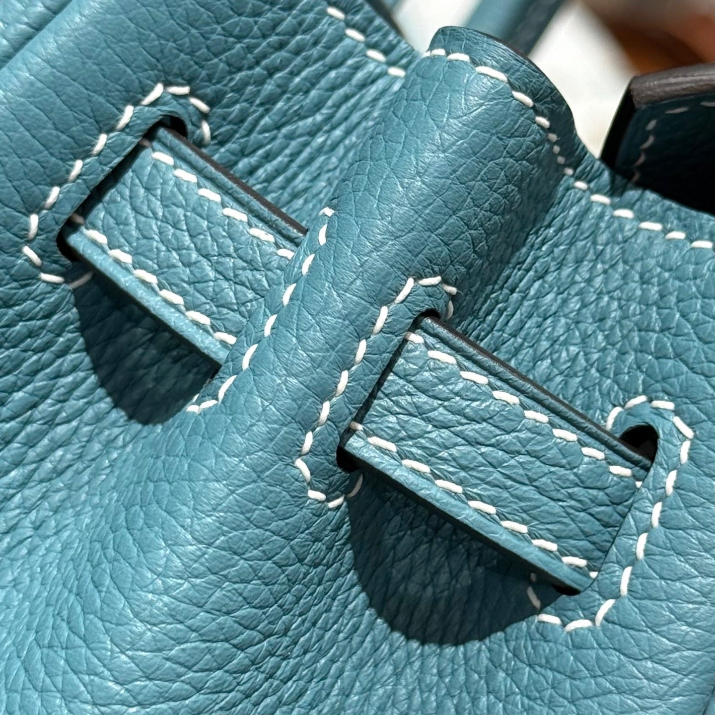 Hermes Birkin 25Cm Teal Green Togo Leather Silver Hardware 237510