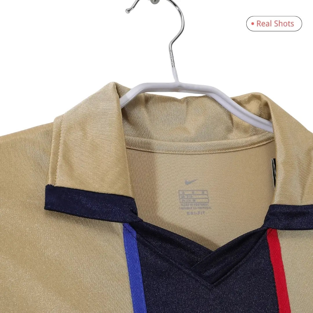 Barcelona 2002/03 Retro Away Soccer Jersey