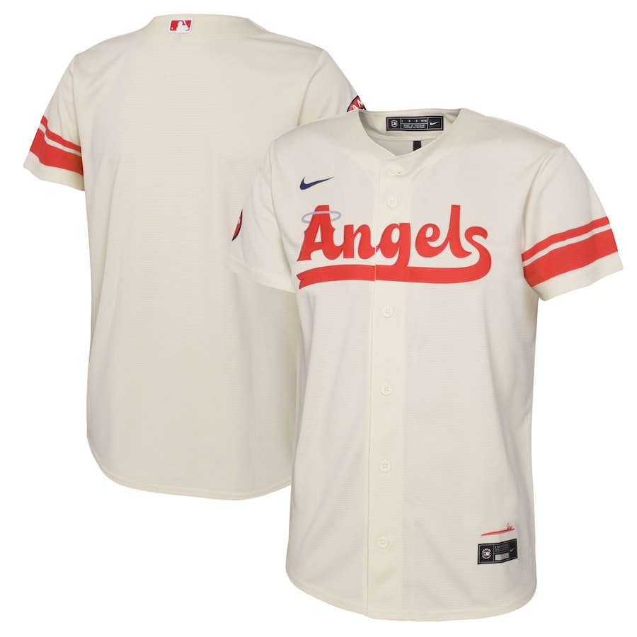 Los Angeles Angels Infant City Connect Jersey Cream
